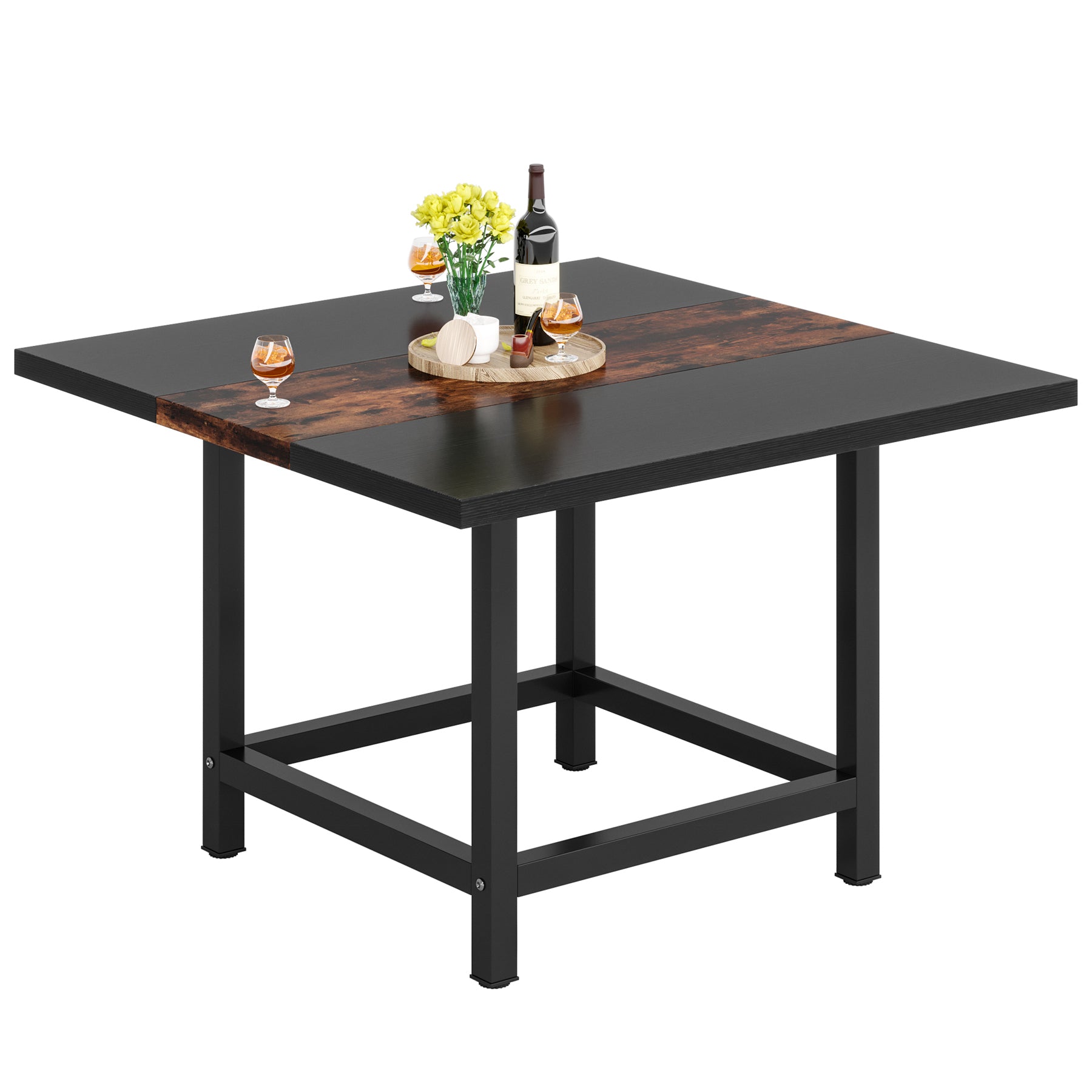 Square Dining Kitchen Table for Small Space